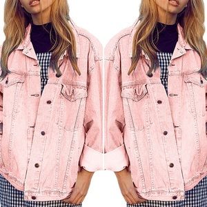 ✦NEW Boyfriend Long Sleeve Loose Jean Jacket✦